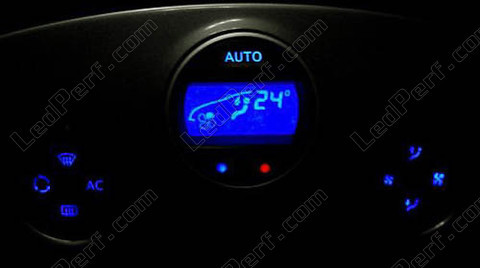 LED klimatyzacja automatyczna niebieski LED Renault Clio 3