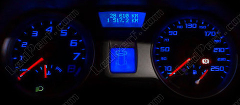 LED licznik niebieski Renault Clio 3