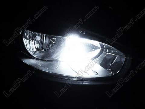 LED światła postojowe xenon biały Renault Fluence