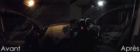 LED przednie światło sufitowe Renault Kangoo 2