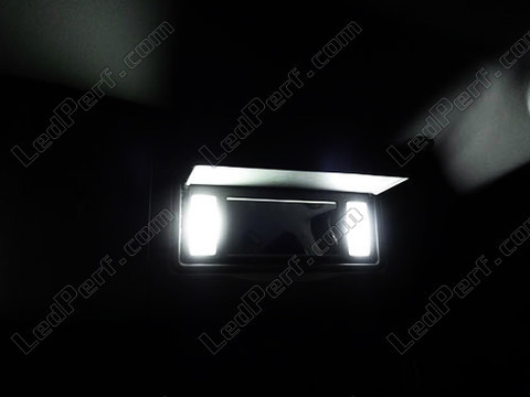 LED lusterek w osłonach przeciwsłonecznych Renault Megane 1 phase 2