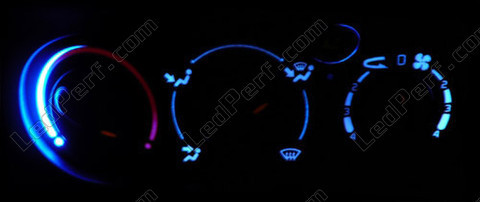 LED konsola wentylacja niebieski Renault Megane 1 phase 2