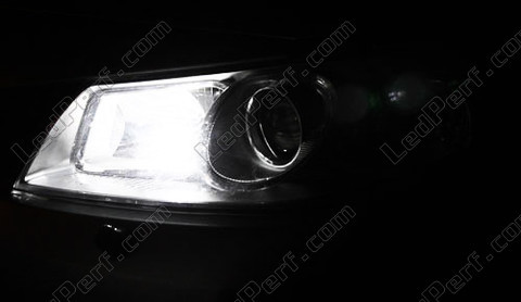 LED światła postojowe xenon biały Renault Megane 2