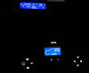 LED konsola przekaźnika biała i niebieski - Klim i wyświetlacz Renault Megane 2