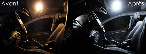LED przednie światło sufitowe Renault Megane 3