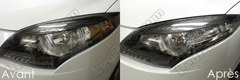 LED kierunkowskazy chromowane Renault Megane 3