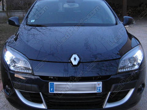 LED Światła do jazdy dziennej świateł dziennych Renault Megane 3