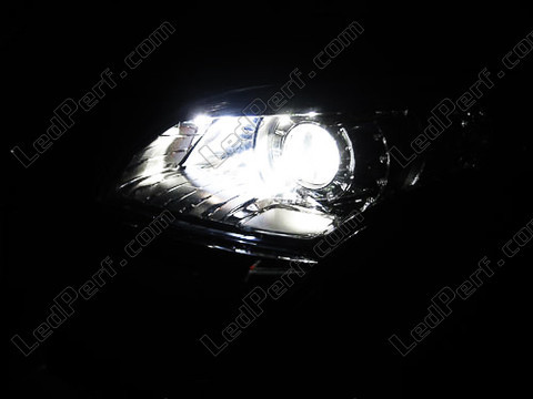 LED światła postojowe xenon biały Renault Megane 3