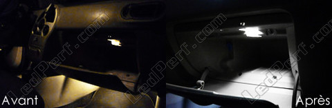 LED schowek na rękawiczki Renault Modus