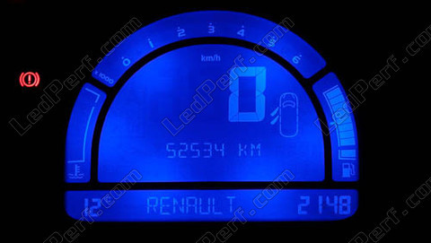 LED licznik niebieski Renault Modus