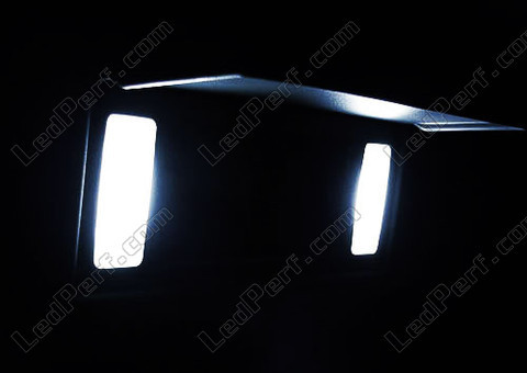 LED lusterek w osłonach przeciwsłonecznych Renault Safrane