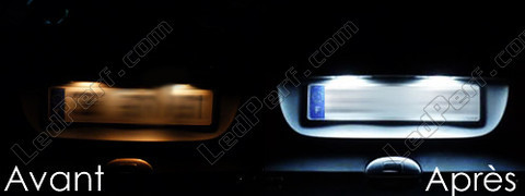 LED tablica rejestracyjna Renault Scenic 1
