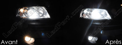 LED światła przeciwmgielne Seat Alhambra 7MS 2001-2010