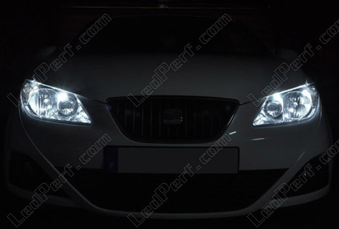 LED światła postojowe xenon biały Seat Ibiza 6J