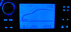 LED komputera pokładowego niebieski Seat ibiza 2000 6K2