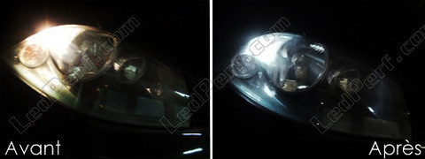 LED światła postojowe xenon biały Seat Ibiza 2002 2007 6l