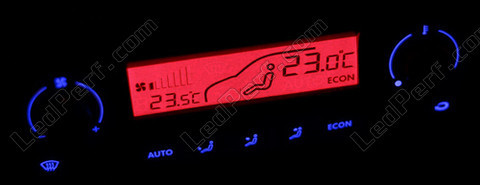 LED klimatyzacji automatycznej niebieski Seat Ibiza 6L