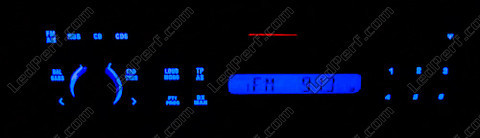 LED radio samochodowe niebieski Seat Leon 1M
