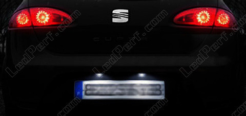 Żarówka LED tablica rejestracyjna Seat Leon 2 1p Altea