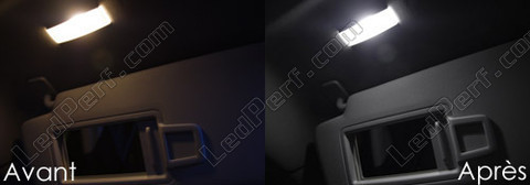 LED Lusterek w osłonach przeciwsłonecznych Seat Leon 3