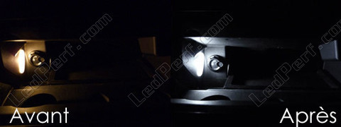 LED schowek na rękawiczki Skoda Fabia 1