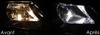 LED światła postojowe xenon biały Skoda Fabia 3