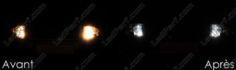 LED światła postojowe xenon biały Skoda Superb 3U