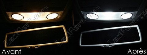 LED przednie światło sufitowe Skoda Superb 3T