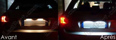 LED tablica rejestracyjna Toyota Auris MK1