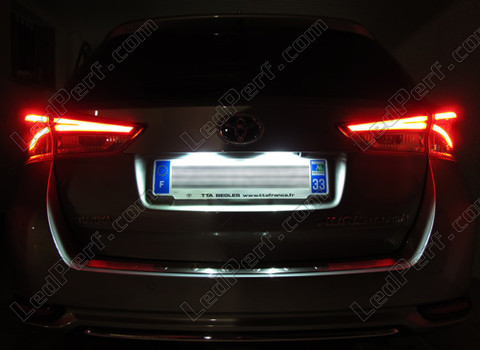 LED tablica rejestracyjna Toyota Auris MK2 Tuning