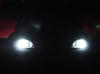 LED światła postojowe xenon biały Toyota Avensis MK1