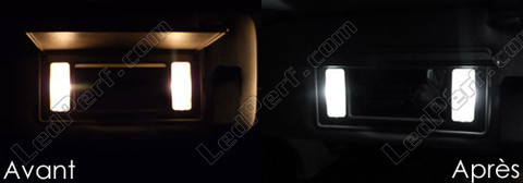 LED Lusterek w osłonach przeciwsłonecznych Toyota Avensis