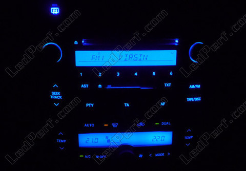 LED konsola klim i radio samochodowe Toyota Avensis