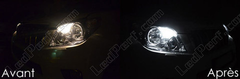 LED światła postojowe xenon biały Toyota Land cruiser KDJ 150