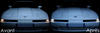 LED światła postojowe xenon biały Toyota Supra MK3