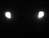 LED światła postojowe xenon biały Toyota Yaris 2