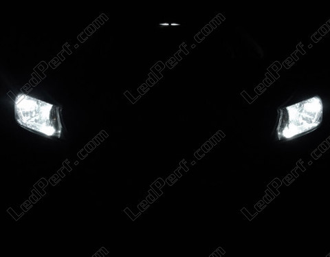 LED światła postojowe xenon biały Toyota Yaris 3