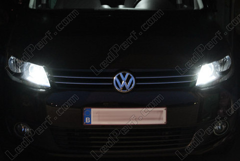LED światła postojowe xenon biały Volkswagen Caddy