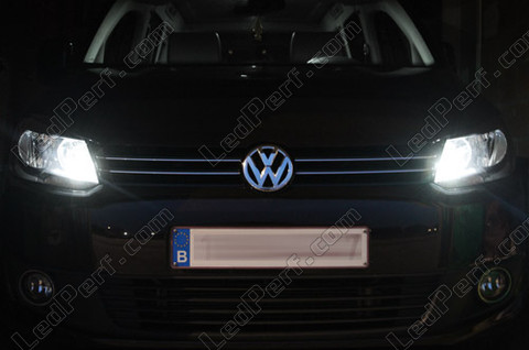 LED światła postojowe xenon biały Volkswagen Caddy