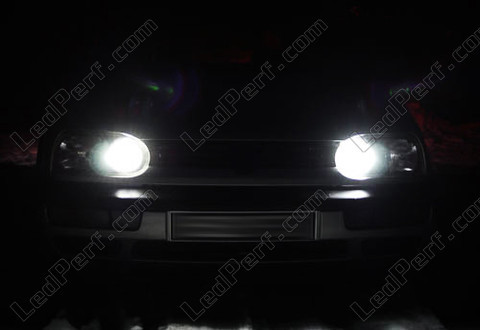 LED światła postojowe xenon biały Volkswagen Golf 3