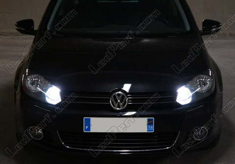 LED światła do jazdy dziennej - dzienne Volkswagen Golf 6
