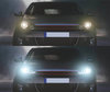 Porównanie przed i po zmianie Reflektory Osram LEDriving® Xenarc do Volkswagen Golf 6