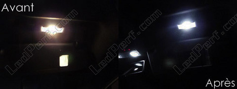 LED lusterek w osłonach przeciwsłonecznych Volkswagen Golf 6