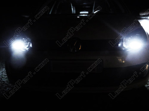 LED światła postojowe xenon biały Volkswagen Golf 6