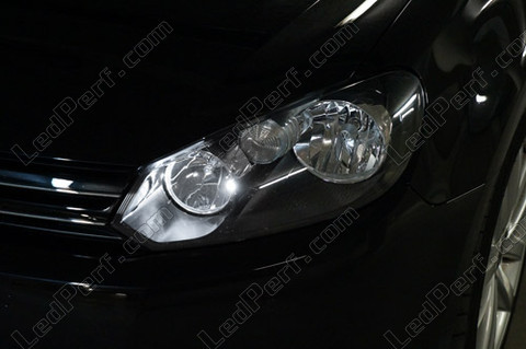 LED światła postojowe xenon biały Volkswagen Golf 6