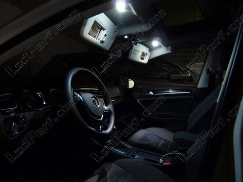 LED lusterek w osłonach przeciwsłonecznych Volkswagen Golf 7