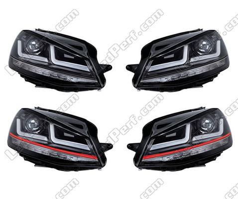 reflektory LED Osram do Volkswagen Golf 7 GTI Edition i Black Edition