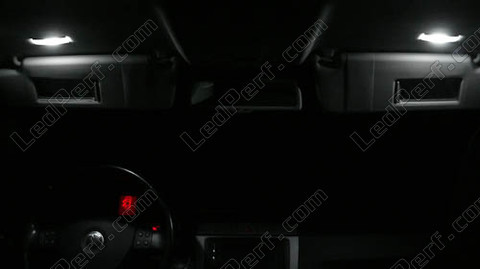 LED lusterek w osłonach przeciwsłonecznych Volkswagen Passat B6