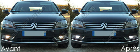 LED światła do jazdy dziennej - dzienne Volkswagen Passat B7