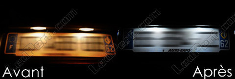 LED tablica rejestracyjna Volkswagen Polo 6r 2010